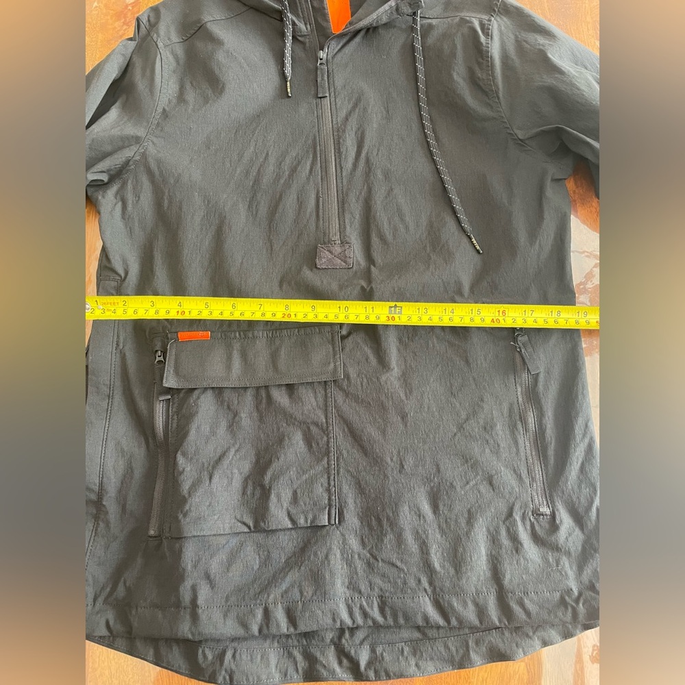 Black Men's Anorak - Picture 7 of 10